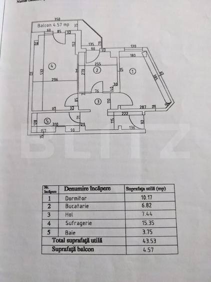 Apartament 2 camere| 48 mp| Centru Târgoviște| Lângă Primărie| - 14