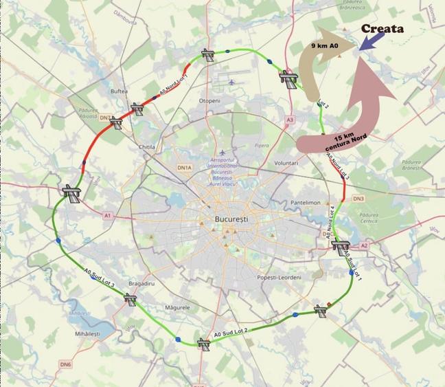 Teren Construcții intravilan de 7567 mp, în Dascălu