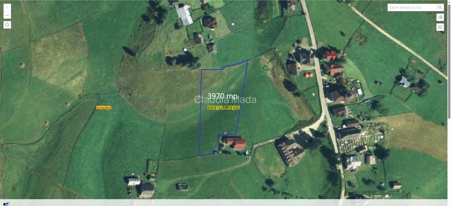Refugiu de Vis în Inima Munților – Teren Intravilan 3970 mp în Fundata