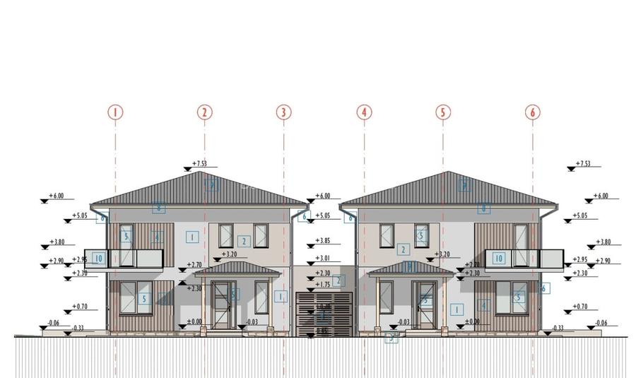 Duplex nou cu garaj - Chinteni, zona Profi