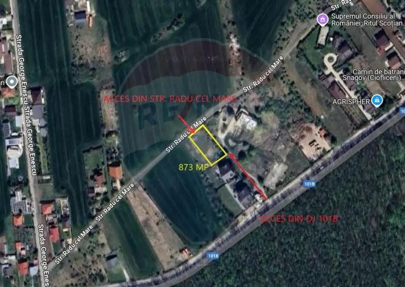 Teren 872,43 mp Snagov - 8