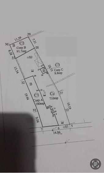 Calea Victoriei- adiacent  teren 750 mp - 1