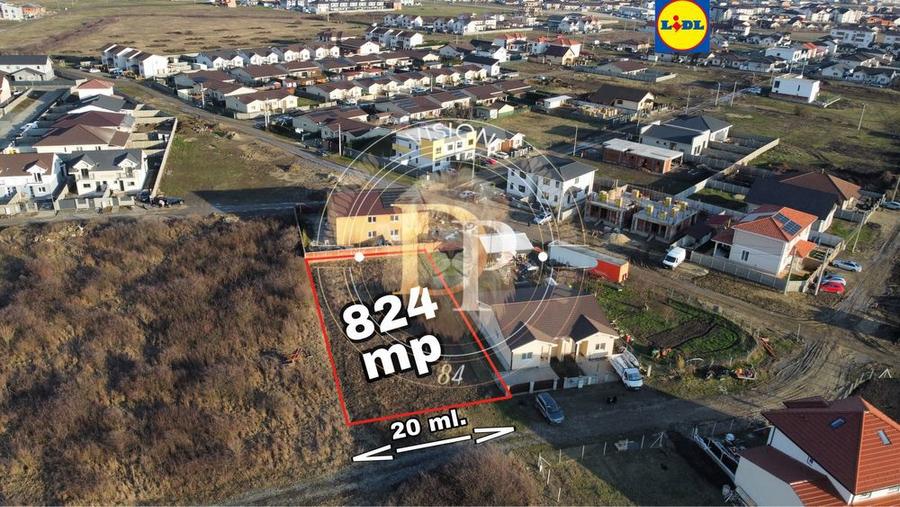 Parcela de teren in Mosnita zona Drumul Boilor cu utilitati - 1