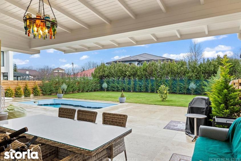 Vila design complet mobilata si utilata, cu piscina in Paradisul Verde - 15