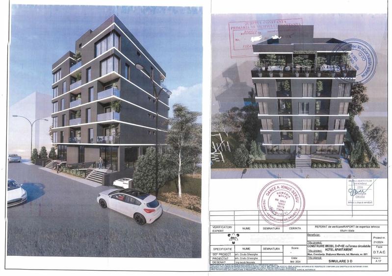 Teren cu Proiect Autorizat Mamaia zona Butoaie - OCAZIE - 2