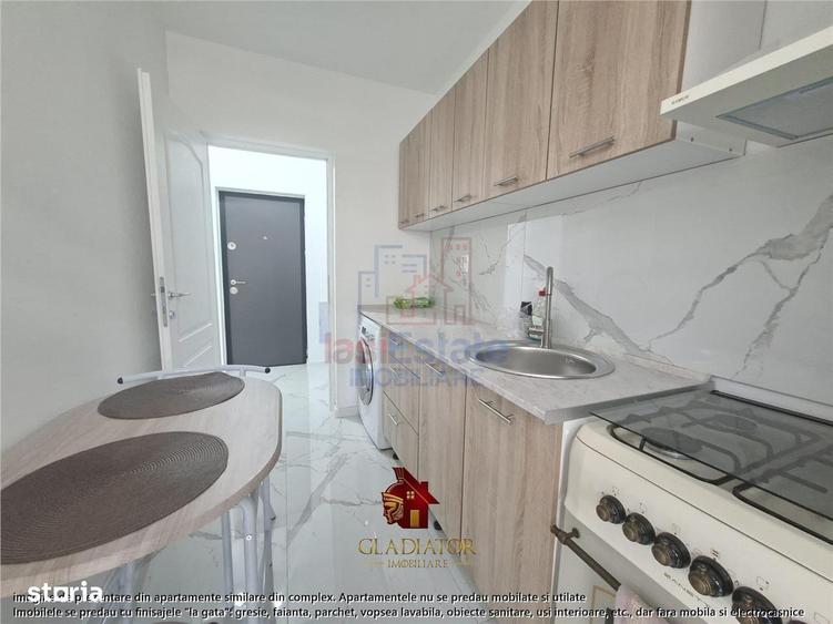 Capat CUG Apartament 1 camera bloc nou la superpret Lunca Cetatuii - 6