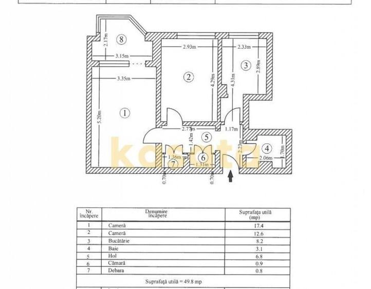 2 Camere | Doroban?i | 50mp | Decomandat | Mobilat - 6