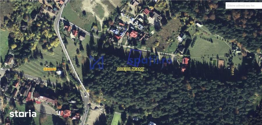 Teren in Statiunea Durau, Ceahlau, 1048mp, str. Stejarului - 3