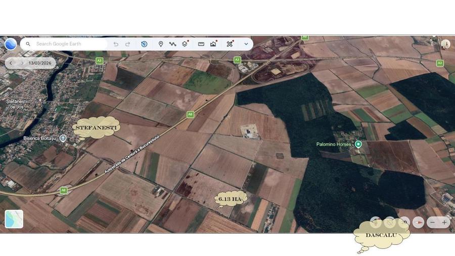 Teren intravilan   investitie   61300mp   fs 128ml - 1