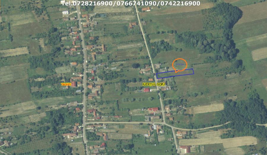Teren Intravilan (1400 mp), situat in Telesti - 9