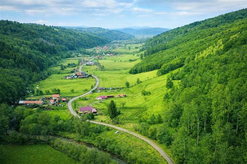 Teren la poalele padurii,Buzaiel,Vama Buzaului,DJ,constructie +utilitati,Brasov - 1