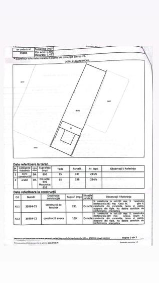 Casă spațioasă cu teren in Greoni - 1