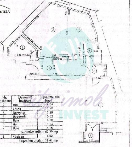 Apartament 2 camere spatios,  la cheie - 3