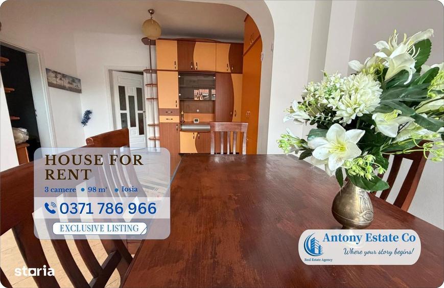 Casa de inchiriat cu 3 camere, Iosia Oradea - 1