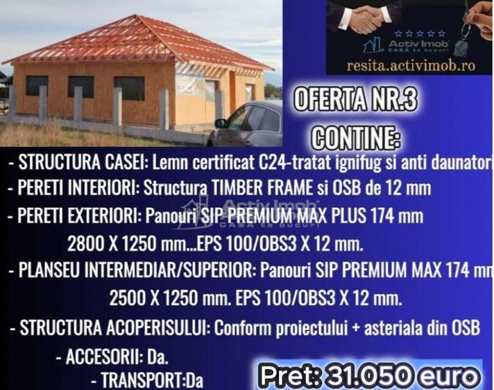 Case din lemn 115 Mp. in tot Jud. Timis - 3