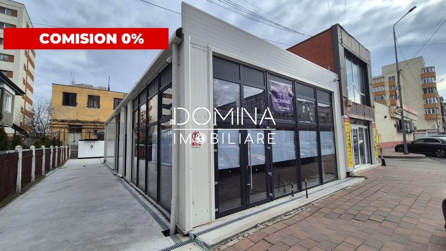 Inchiriere spatiu nou - central - 120 mp - trafic intens - 5 locuri de parcare - 1