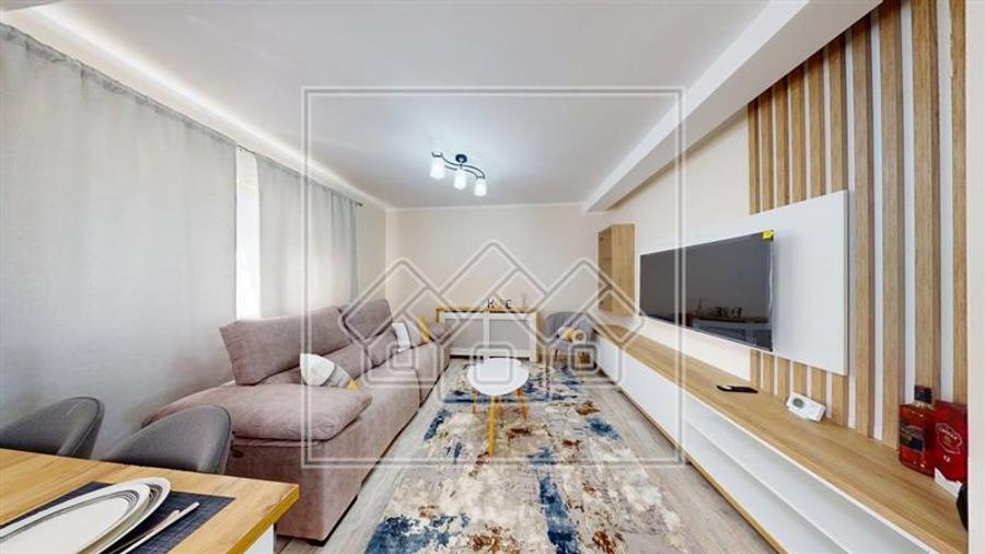 Apartament de vanzare in Sibiu - 3 camere, balcon, etaj 1/3 - Selimbar - 1
