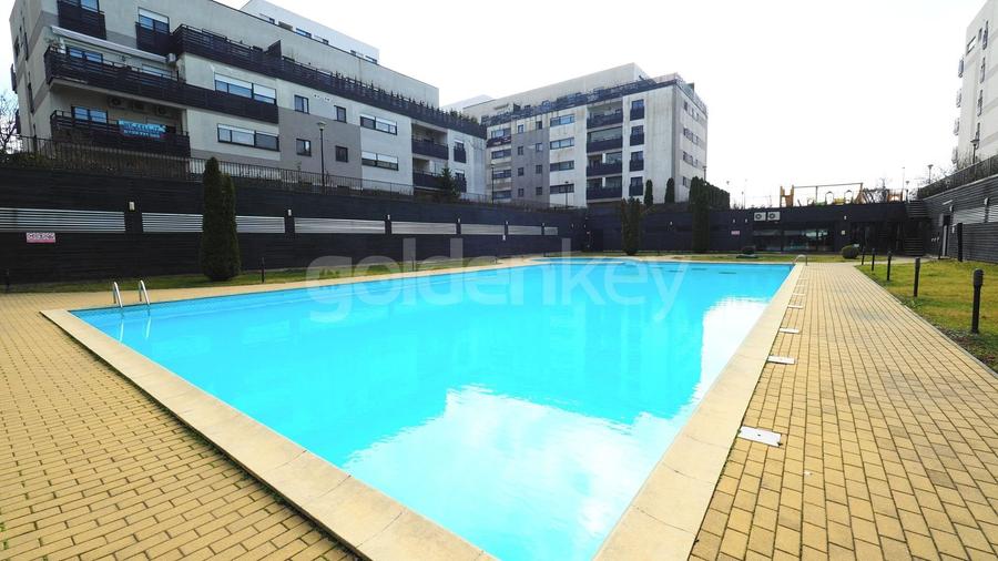 Apartament mobilat cu 3 camere | piscina | sala fitness | 2 parcari - 1