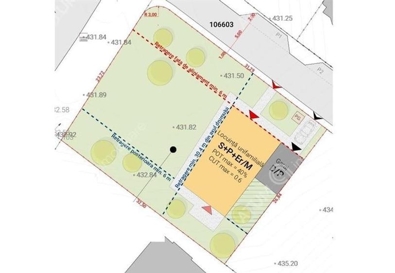 Teren intravilan de 3220 mp cu PUZ aprobat si utilitati in Sura Mare - 4