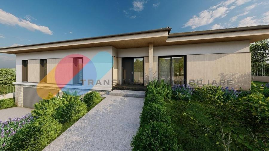 Casă individuală modernă cu garaje și teren 500mp – Chinteni - 2
