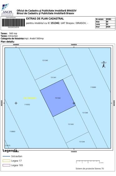 Teren Brasov, Str.Aron Pumnul, 1120 mp. - 3