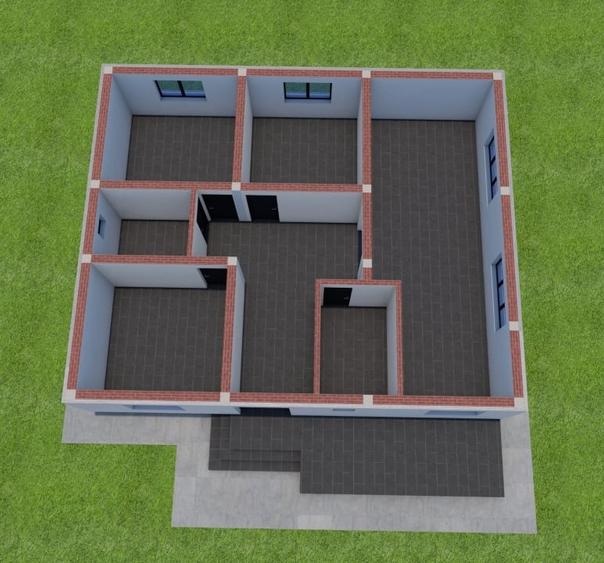 Casa parter, 306 MP teren, 101 MP utili, comuna Malu Mare, zona Selgros - 2