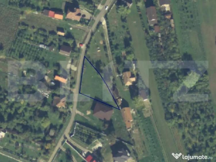 Teren intravilan 1000 mp, front 39,51 m Viile Satu Mare, - 1