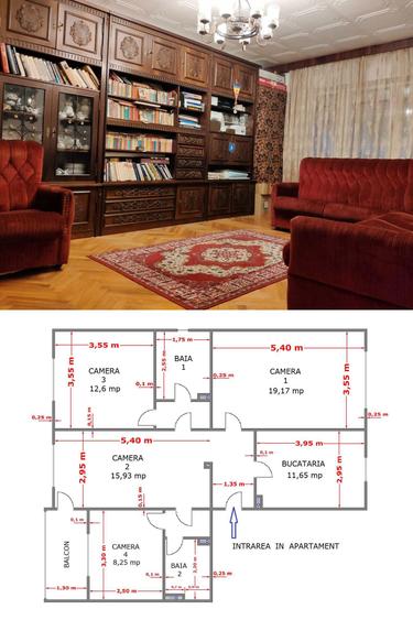 Vand apartament 4 camere Micro.4 - 8