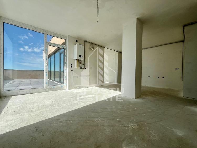 Penthouse cu 3 camere, 2 bai, terasa 104 mp, zona Torontalului - 8