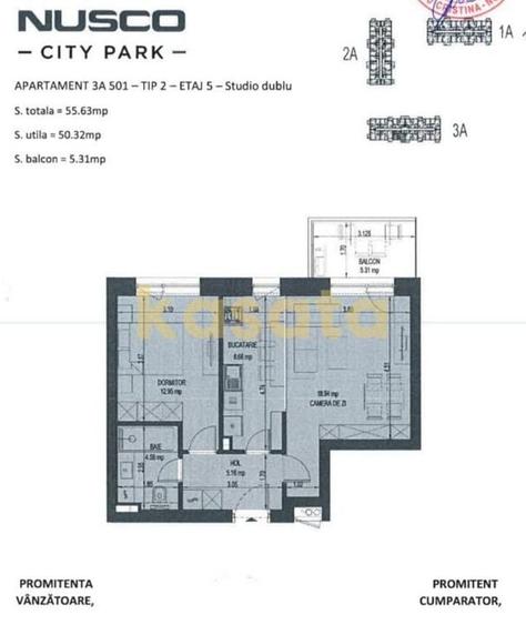OPORTUNITATE | APARTAMENT 2 CAMERE | NUSCO AVIATIEI - 4