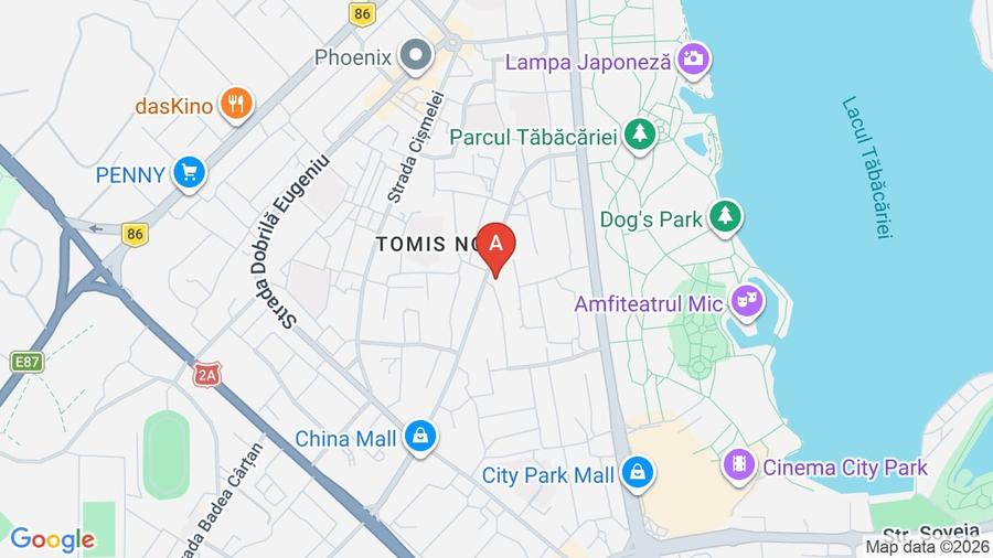 Apartament cu 2 camere, mobilat în Tomis Nord