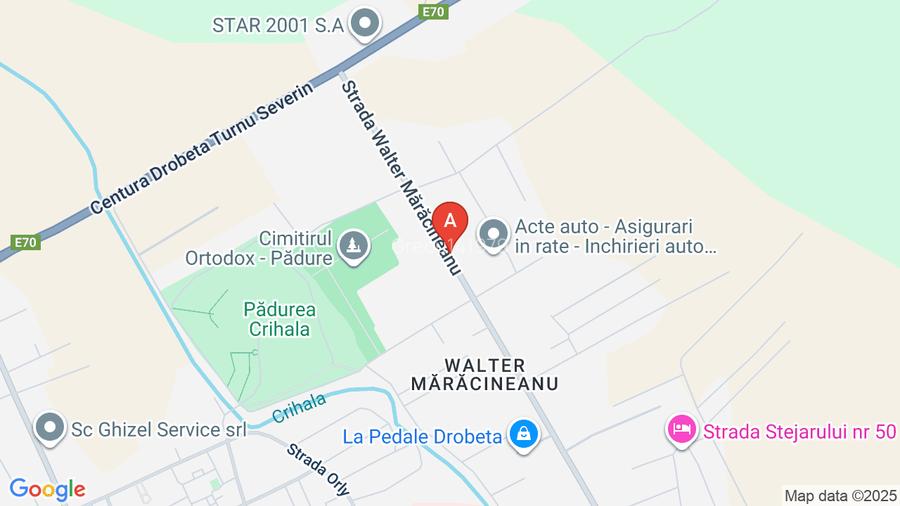 Vând teren Walter Maracineanu la strada principala