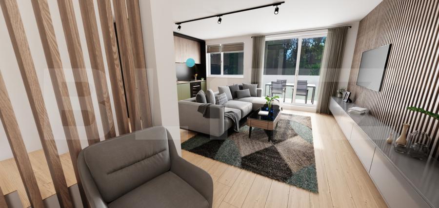 Pachet complet! Apartament spatios 68mp, cu 3 camere, dressing, garaj si gradina - 3