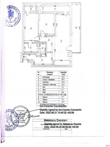 Apartament 3 camere ansamblul Via Pipera - 14