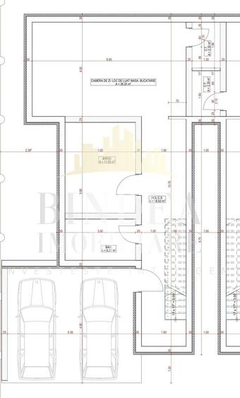 Duplex P+1 106mp utili despartit prin camera tehnica Giarmata - 1