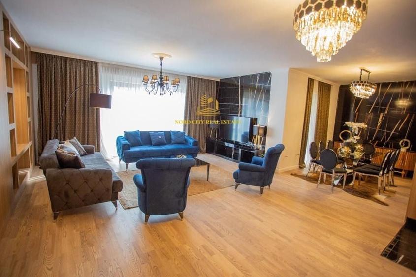 Apartament cu 4 camere decomandat, mobilat în Herăstrău
