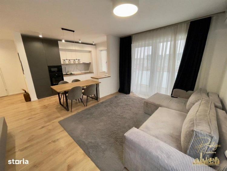 Apartament cu 3 camere, mobilat în Central
