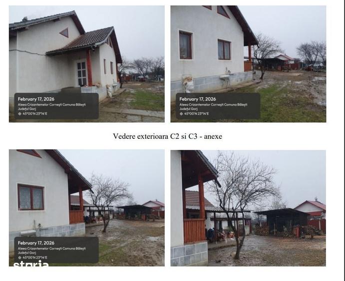 Casă cu 2 camere cu Teren 2000 Mp în Central
