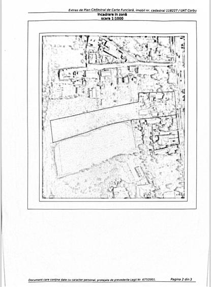 TEREN INTRAVILAN - CORBU DE SUS- POSIBILITATE DE CONSTRUCTIE - 2