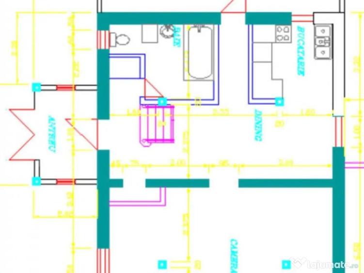 Casa individuala, 200 mp utili, 1000 mp teren, zona - 1