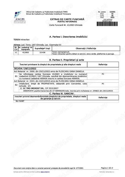 Vand 10436 mp teren industrial cu PUZ hala productie nepoluanta zona aeroport - 9