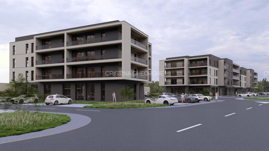 VANZARE  APARTAMENT CU 3 CAMERE  CARTIER MAGNOLIA VILLAGE ZONA PAULESTI LACURI