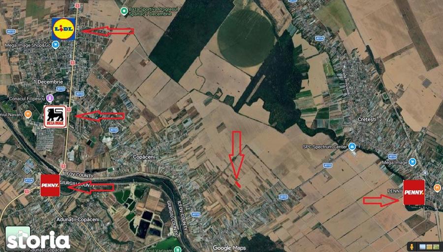 Teren intravilan Copaceni, Ilfov - 3
