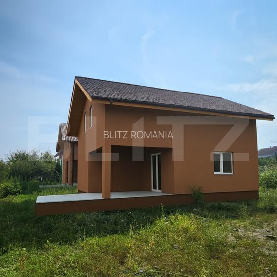 Casa individuala la rosu, 4 camere, 123 mp utili,345 mp teren, Arex