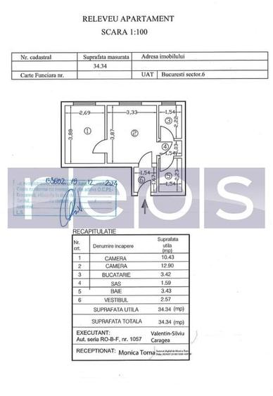 VANZARE 2 CAMERE I SEMIDECOMANDAT I METROU I PARC DRUMUL TABEREI - 9