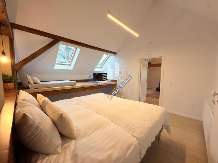 Garsonieră modernă de închiriat – Centrul Vechi Brașov, mansardă - 4