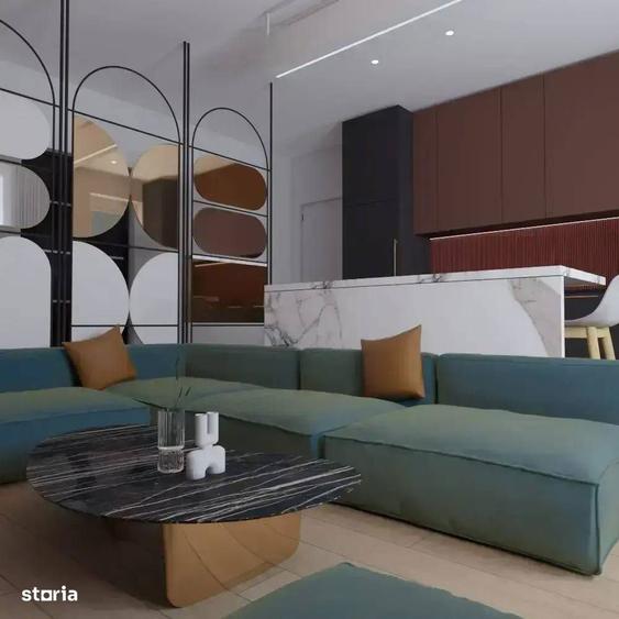 Apartament 2 camere ideal investitie, 53 mp utili, Etaj retras - 3