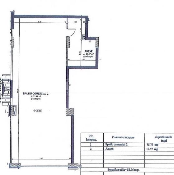 Spatiu comercial 86 mp cu vitrina si posibilitate parcare - 5