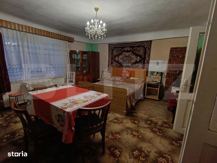 Casa cu 4 camere, baie, bucatarie, anexe, pivnita, teren 1000 mp - 6