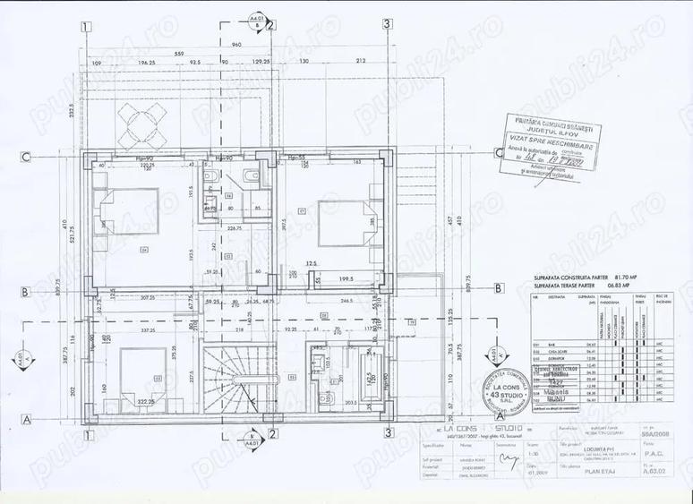 Branesti, Islaz, pret pentru toata proprietatea, doua vile tip duplex alaturate, P+1 - 6